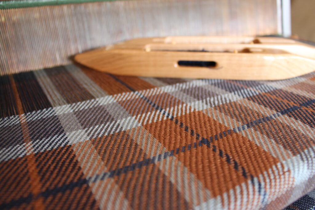 The Series of Weaving Scarves on my Dorothy Loom