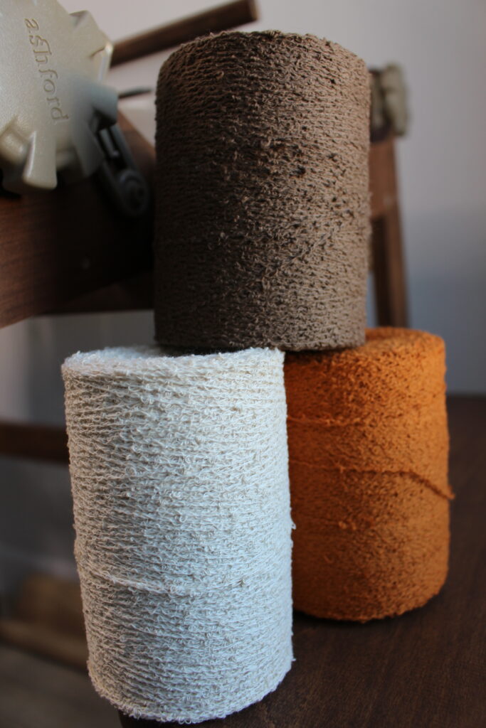 cotton boucle yarn